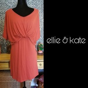 NWT/Ellie &Kate  Twist Front Dress